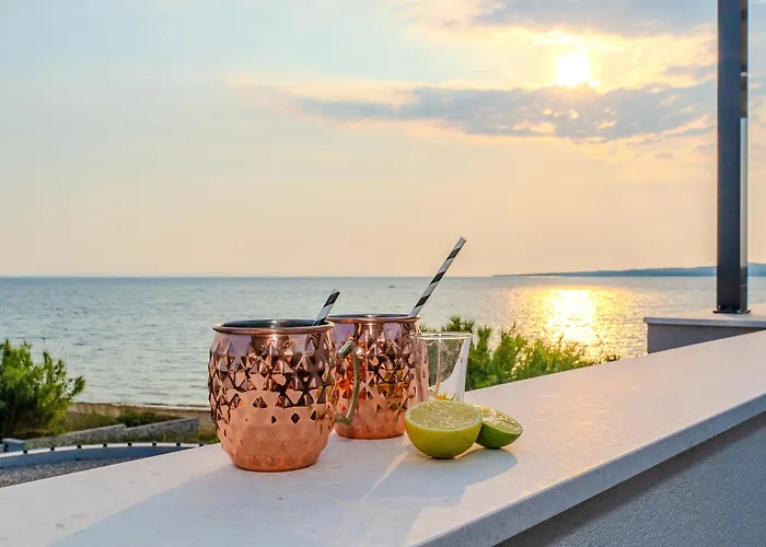 빌라 Beachfront Azzurro With Seaview *