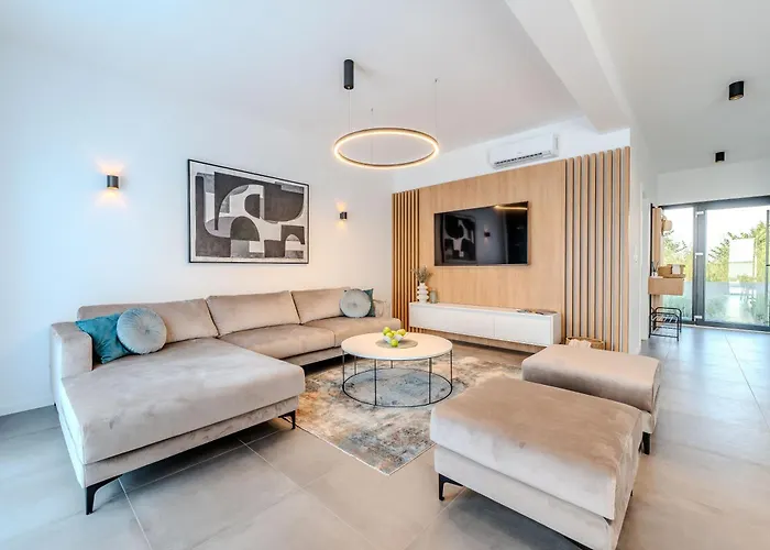 Beachfront Azzurro With Seaview Villa Privlaka (Zadar)